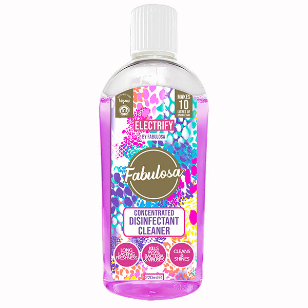 Fabulosa Multi-Purpose Concentrated Antibacterial Disinfectant Electrify 220ml