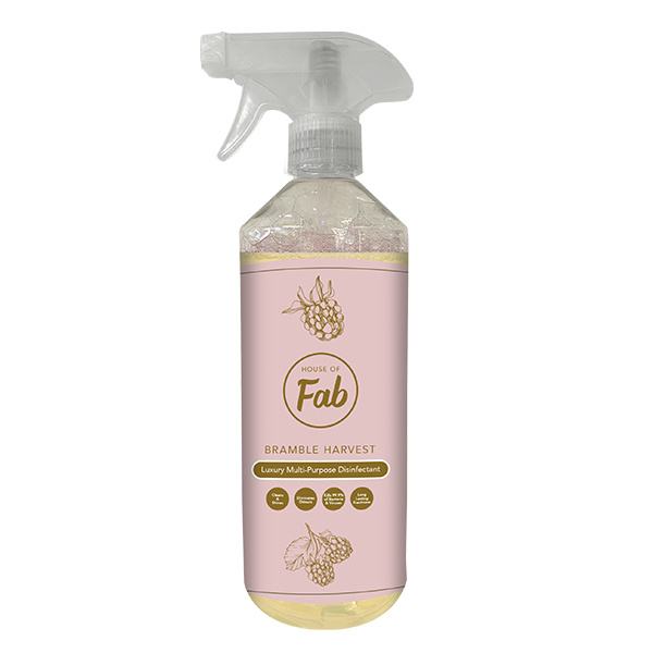 House Of Fab Luxury Multi-Purpose Antibacterial Disinfectant Spray Bramble Harvest 750ml