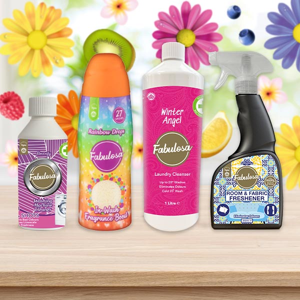 laundry collection, washing machine cleaner, fragrance boost, laundry cleanser, room and fabric freshener