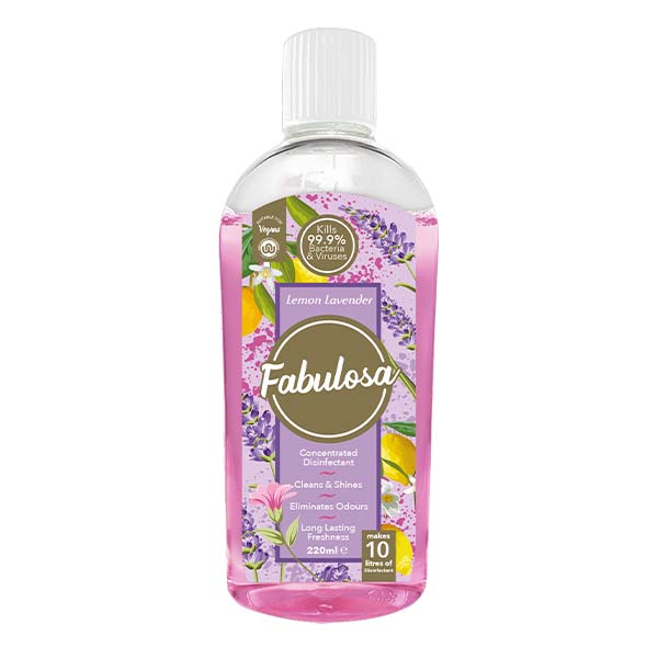 4 in 1 concentrated disinfectant lemon lavender 220 millilitres