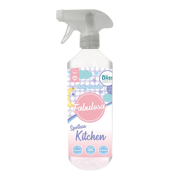 kitchen spray baby powder 500 millilitres bliss charity collection