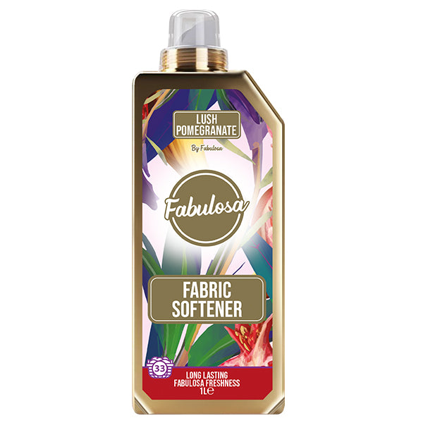 Fabulosa Fabric Softener Lush Pomegranate 1000ml