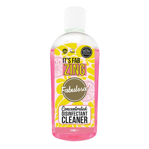 Fabulosa Multi-Purpose Concentrated Antibacterial Disinfectant Its Fab Zing 220ml