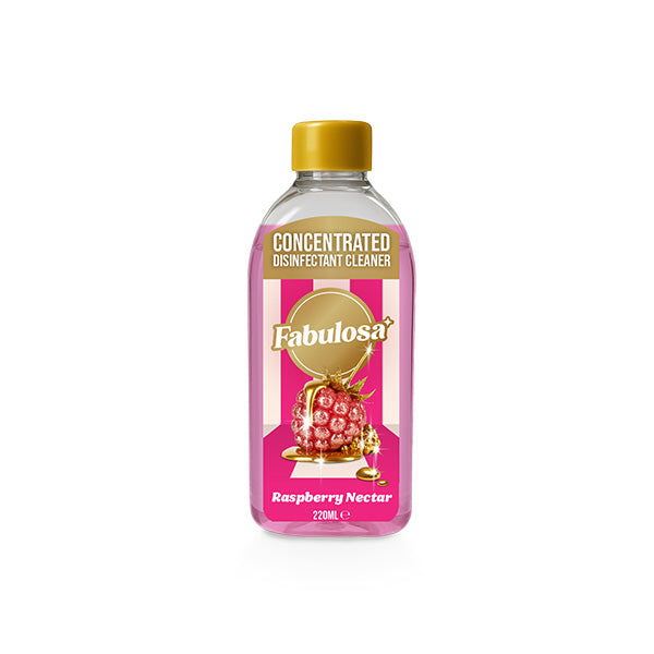 Fabulosa Multi-Purpose Concentrated Antibacterial Disinfectant Raspberry Nectar 220ml