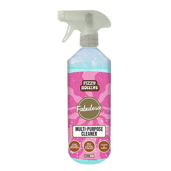 Fabulosa Multi-Purpose Antibacterial Disinfectant Spray Fizzy Bottles 500ml