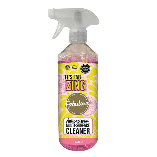 Fabulosa Multi-Purpose Antibacterial Disinfectant Spray It's Fab Zing 500ml