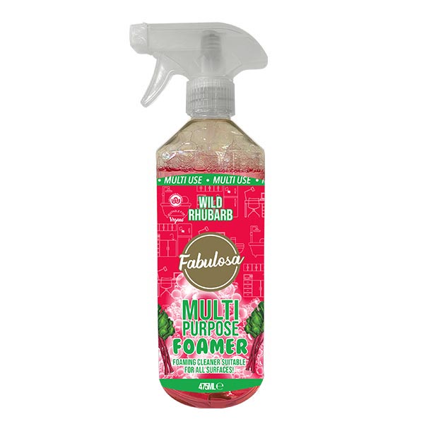 Fabulosa Multi-Purpose Foamer Cleaning Spray Wild Rhubarb 475ml
