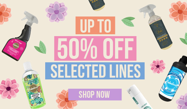 Up to 50% off selected lines