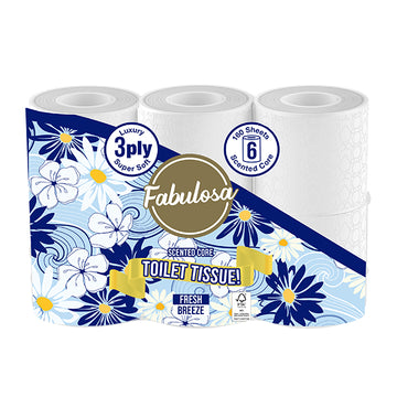 Fabulosa Toilet Roll Fresh Breeze 6 Pack