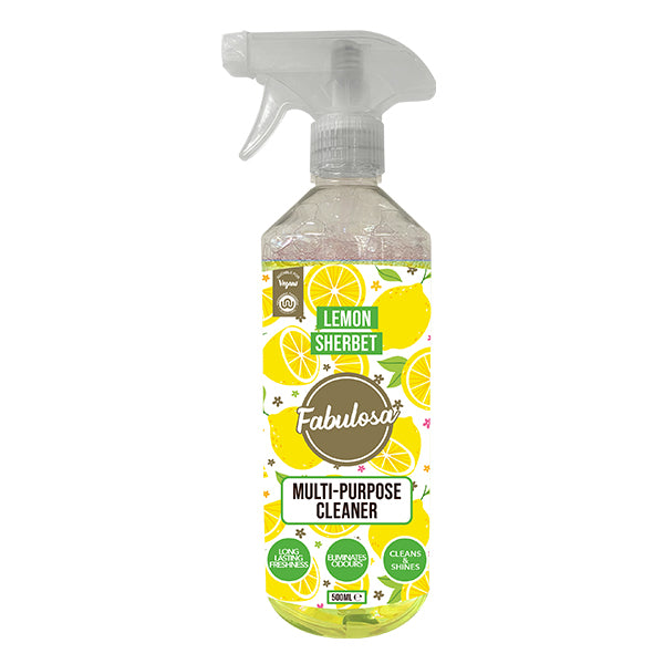 Fabulosa Purpose Antibacterial Disinfectant Spray Lemon Sherbet