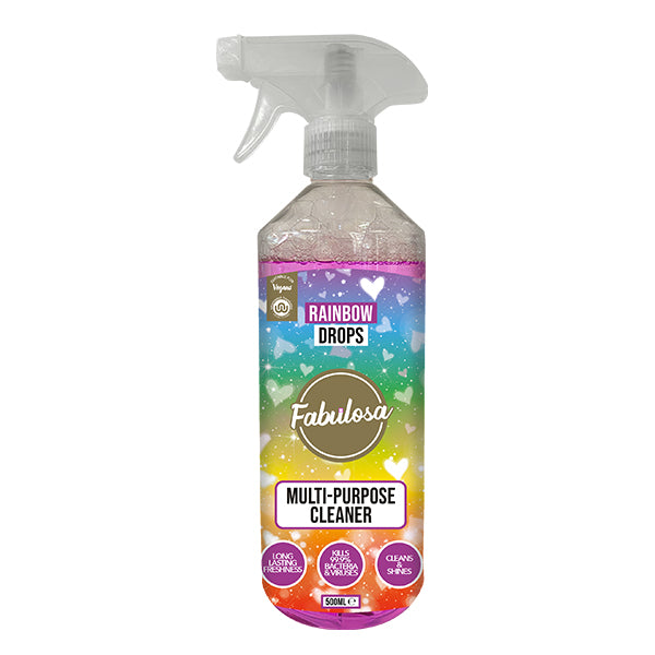 Fabulosa Multi-Purpose Antibacterial Disinfectant Spray Rainbow Drops 500ml