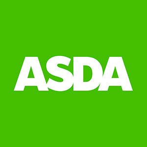 Retailer logo. Asda