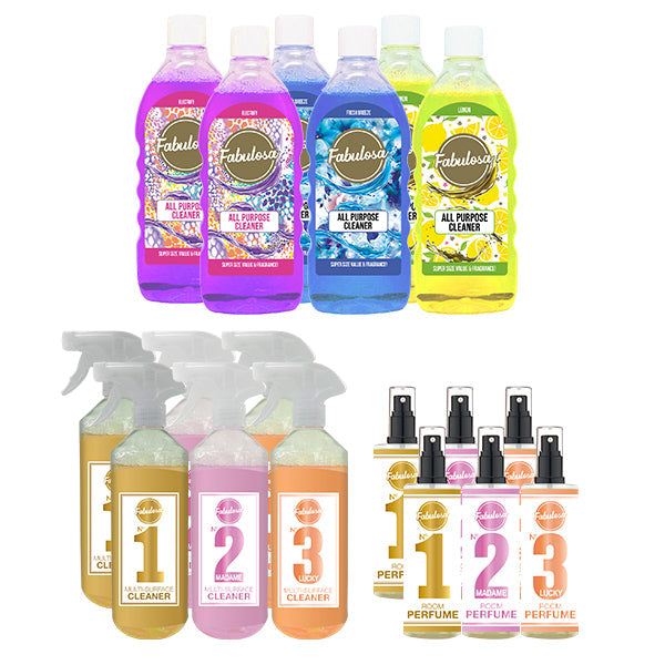 Fabulosa Fragranced Mega Bumper Cleaning Bundle