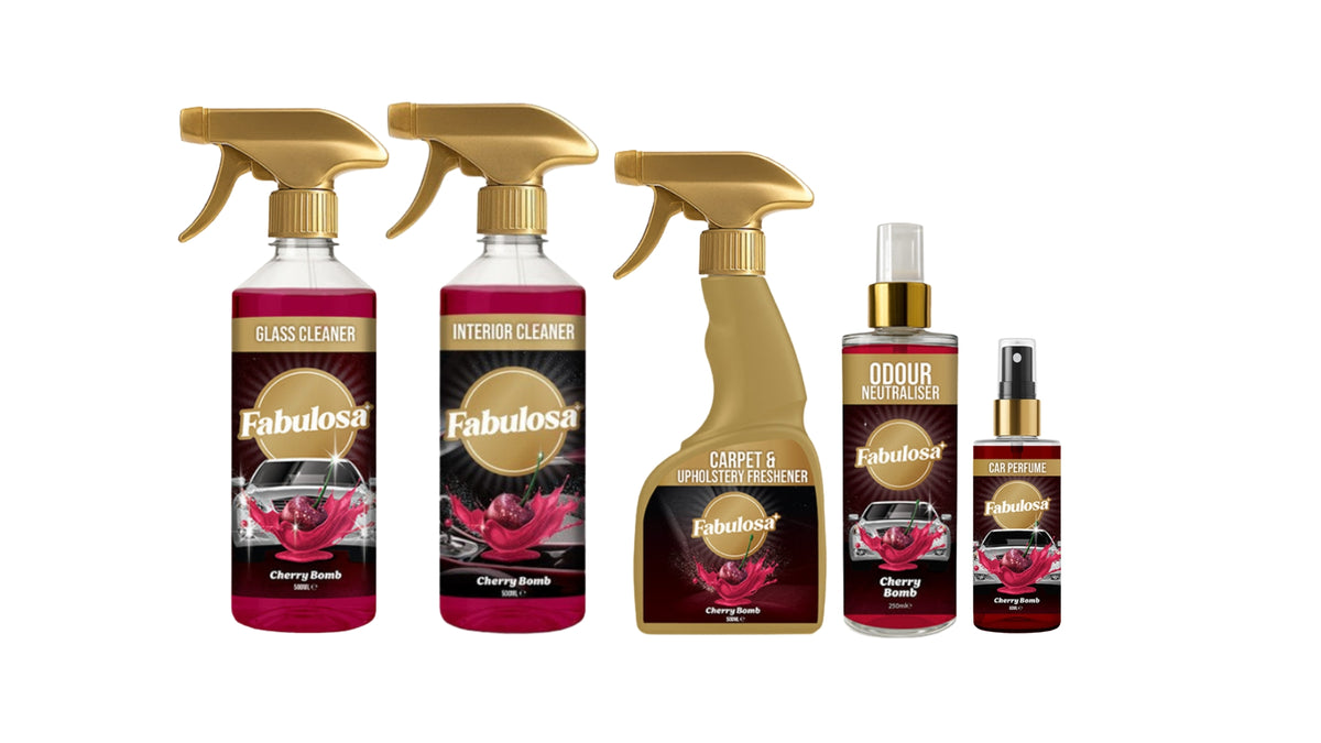 Fabulosa Cherry Bomb Car Cleaning Bundle