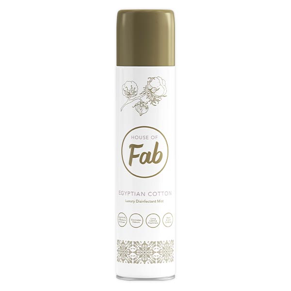 House Of Fab Luxury Disinfectant Mist Egyptian Cotton 300ml