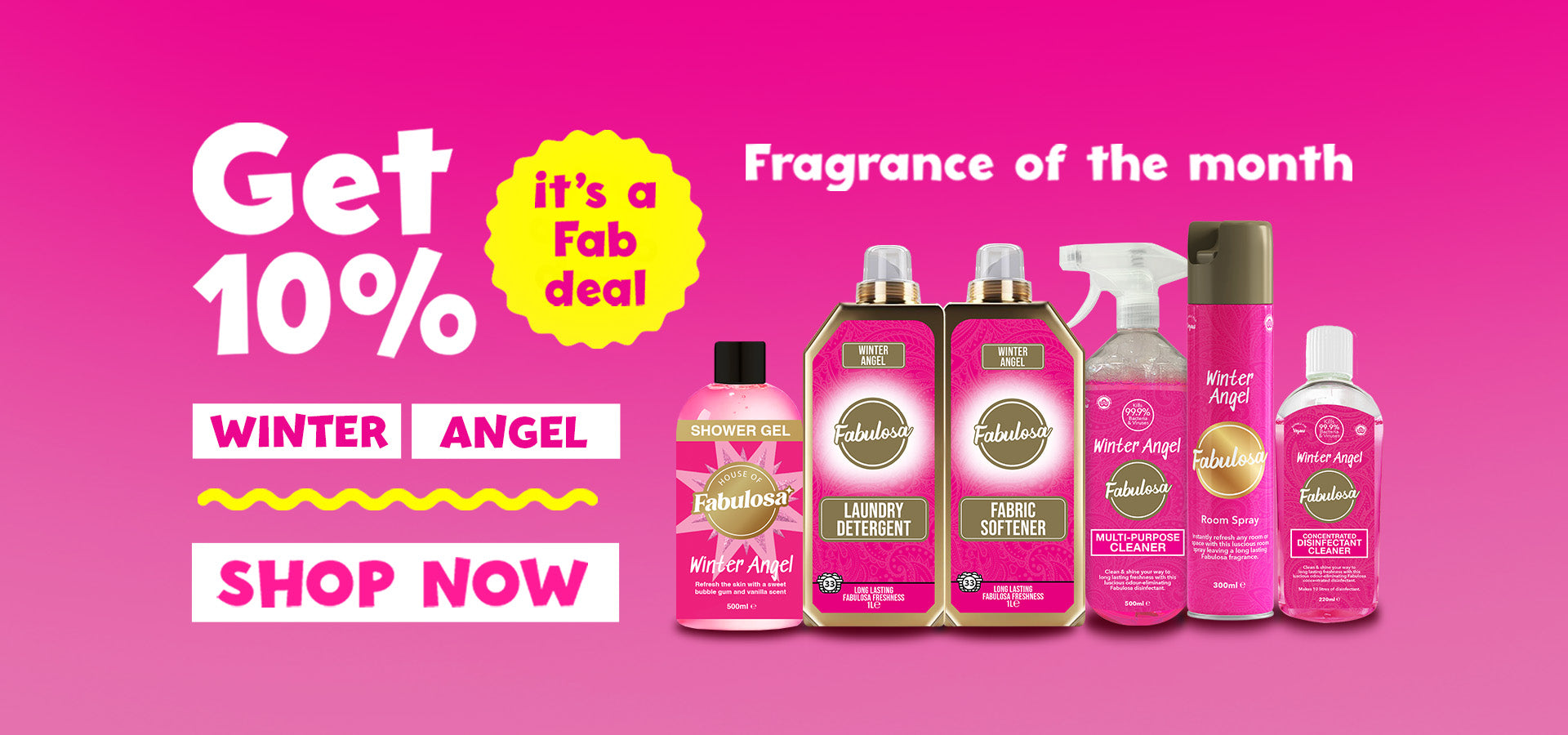 10% off winter angel all November!
