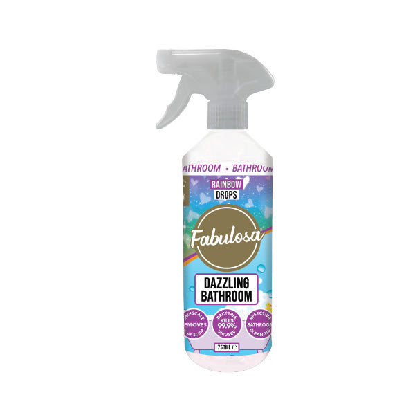 Fabulosa Dazzling Bathroom Spray Rainbow Drops 750ml