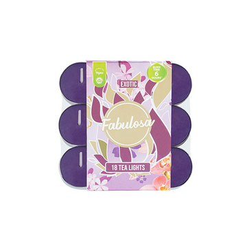 Fabulosa Tealights Exotic 18 Pack