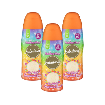 Fabulosa In-Wash Fragrance Boost 22 Washes Rainbow Drops 400g 3 Pack