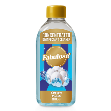 Fabulosa Multi-Purpose Concentrated Antibacterial Disinfectant Cotton Fresh 220ml