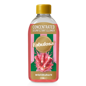 Fabulosa Multi-Purpose Concentrated Antibacterial Disinfectant Wild Rhubarb 220ml