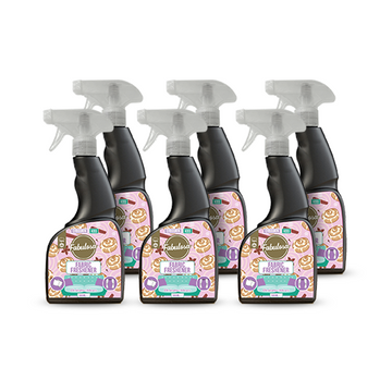 Fabulosa Fabric Freshener Spray Cinnamon Kiss 500ml 6 Pack Bundle