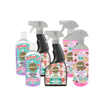 Fabulosa Limited Edition Kissmas Collection Household Cleaning Christmas Bundle