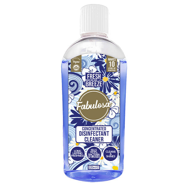 Fabulosa Multi-Purpose Concentrated Antibacterial Disinfectant Fresh Breeze 220ml