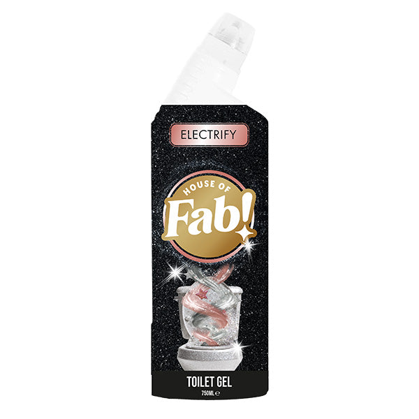 House Fab Toilet Cleaning Gel Electrify