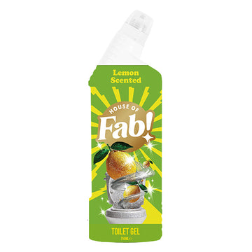 House Of Fab Toilet Cleaning Gel Lemon Scented 750ml