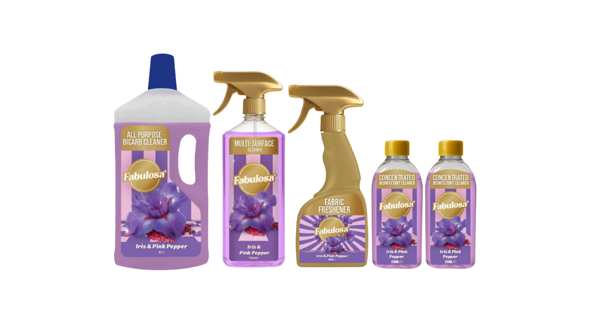 Fabulosa Mini Cleaning Bundle Iris Pepper