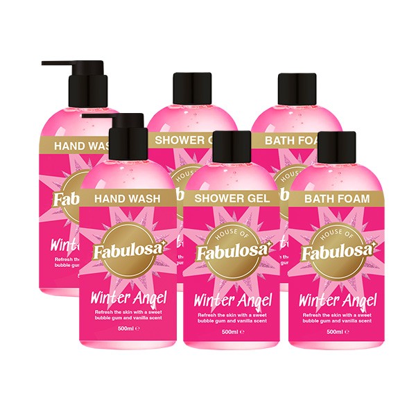 Fabulosa Winter Angel Fragranced Personal Care Scented Bundle