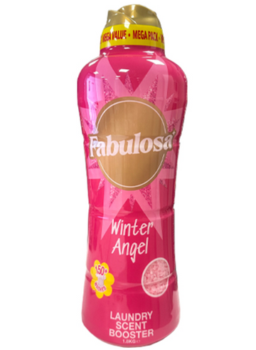 Fabulosa Mega In-Wash Fragrance Scent Booster Laundry Beads 150 Washes Winter Angel 1.8KG