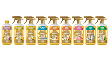 Fabulosa Scented Sweet Vanilla Collection Fragranced Household 9 Pack Cleaning Bundle