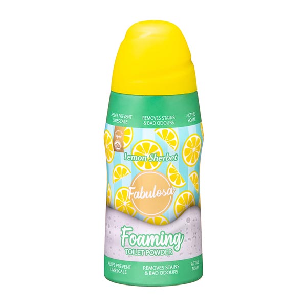 Fabulosa Foaming Toilet Powder Lemon Sherbet 500g