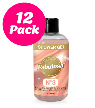 Fabulosa Shower Gel N°3 500ml 12 Pack Bundle