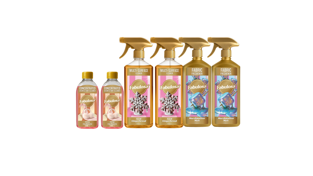 Fabulosa Scented Autumn Cosy Cleaning Bundle