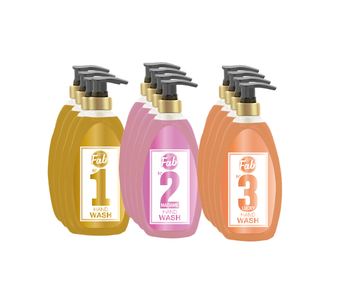 Fabulosa Hand Wash Assorted 500ml 12 Pack Bundle