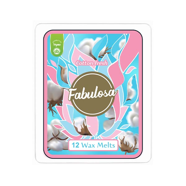 Fabulosa Wax Melts Cotton Fresh 12 Pack