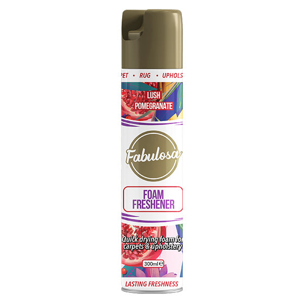 Fabulosa Carpet & Upholstery Foam Freshener Lush Pomegranate