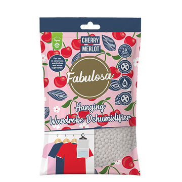 Fabulosa Hanging Wardrobe Dehumidifier Cherry Merlot 180g
