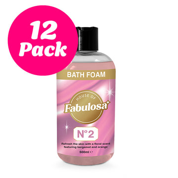 Fabulosa Bath Foam N°2 500ml 12 Pack Bundle
