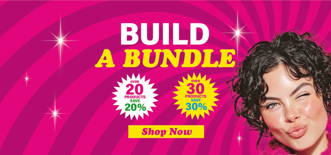Build a bundle, over 20 products save 20%, over 30 products save 30%slider_item_BHJgze