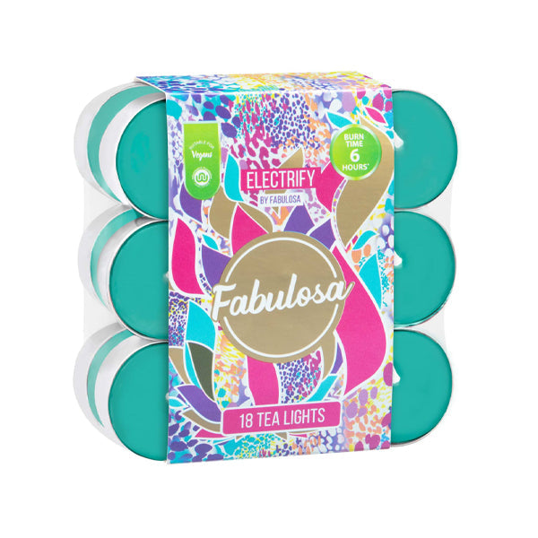 Fabulosa Tealights Electrify 18 Pack