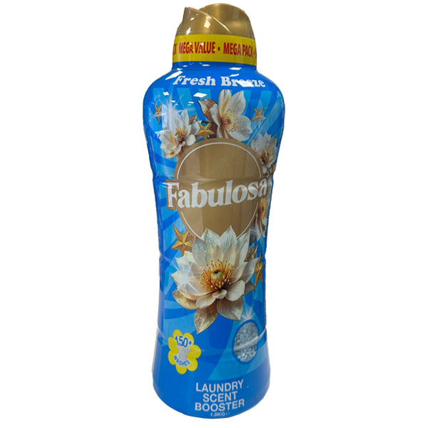 Fabulosa Mega Wash Fragrance Scent Booster Laundry Beads 150 Washes Fresh Breeze