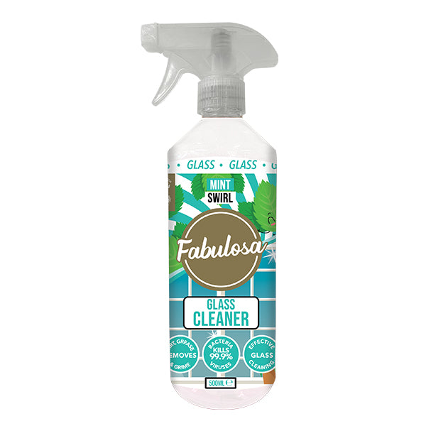 Fabulosa Sparkling Window & Glass Cleaner Mint Swirl 500ml