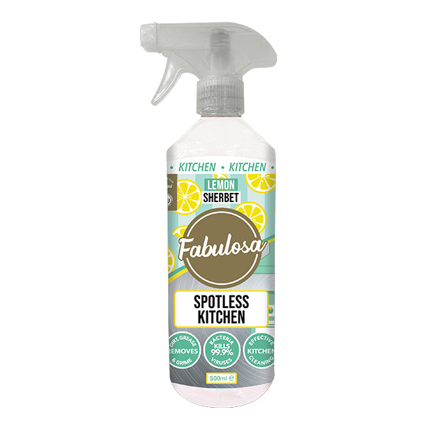 Fabulosa Spotless Kitchen Cleaner Spray Lemon Sherbet 500ml