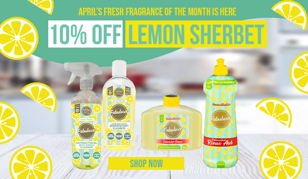 10% off lemon sherbet all April