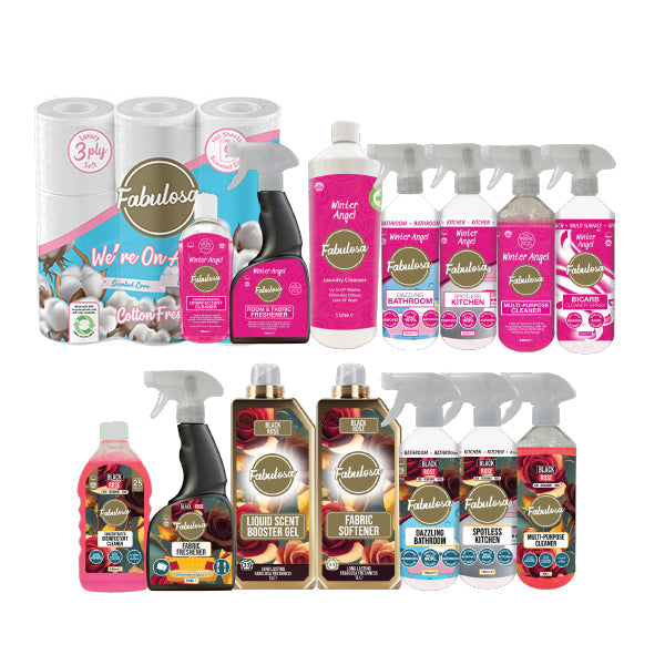 Fabulosa Fragranced Super Bumper General Household Cleaning Bundle