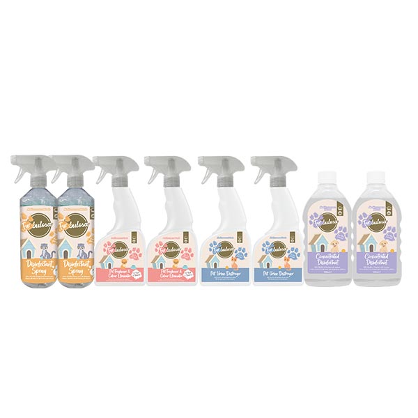Fabulosa Ultimate Furbulosa Pet Lover’s Home Pet Cleaning Bundle